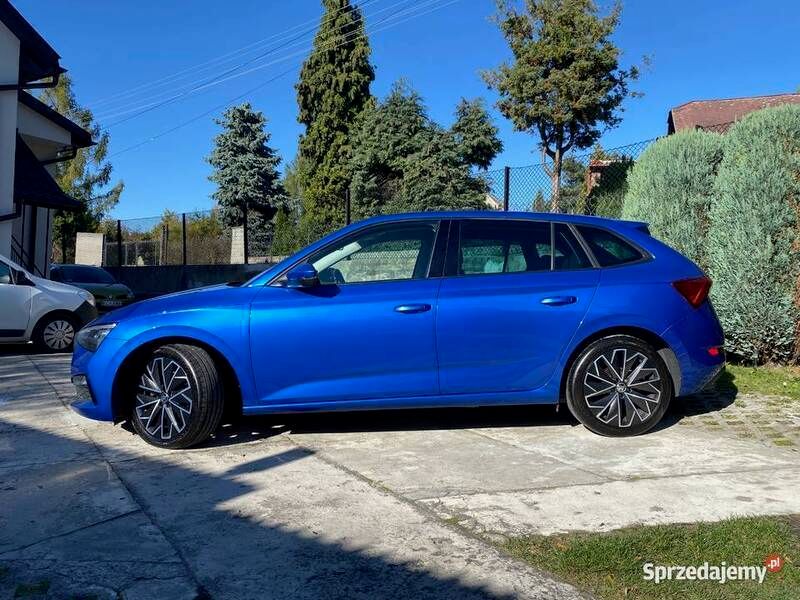 Używany Skoda Scala Style 150 KM (110 kW) 2020 Niebieski Hatchback