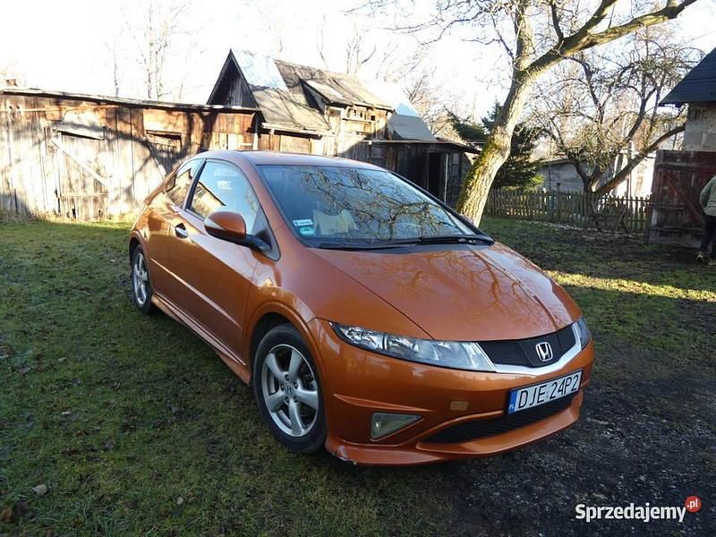 Używany Honda Civic Type S 2009 Pomarańczowy