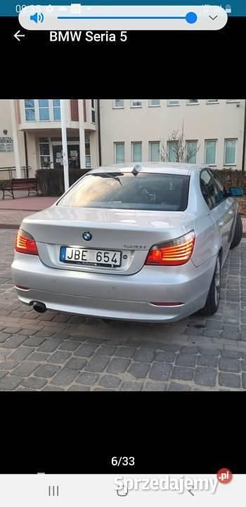 Używany 2008 BMW 520 Sport Line | 22 900 zł - Obraz 1/4