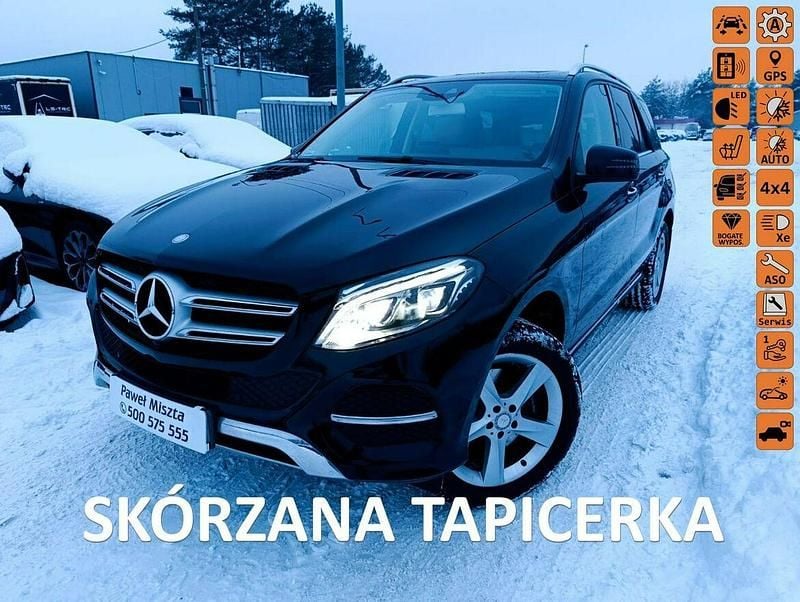 Używany Mercedes GLE350 306 KM (225 kW) 2016 Czarny SUV