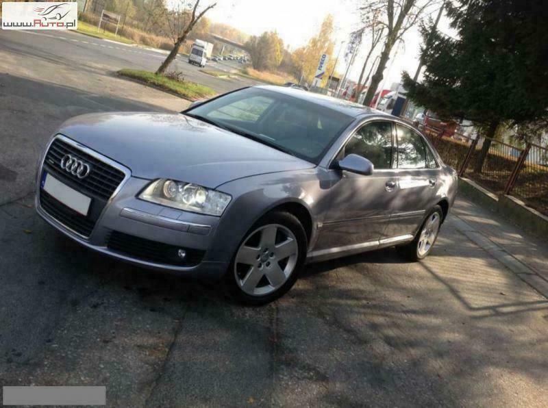 Niebieski (metalik) Używany 2006 Audi A8 Sedan/Limuzyna | 62 600 zł - Obraz 1/4