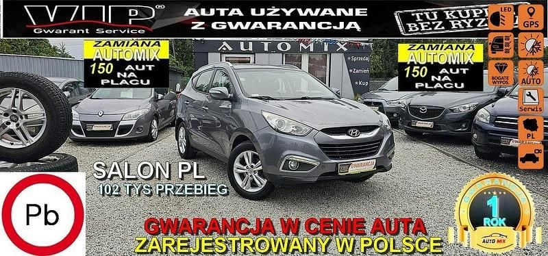 Grafitowy Używany 2013 Hyundai ix35 SUV | 39 900 zł (Uczciwa cena) - Obraz 1/2