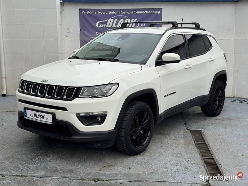 Biały Używany 2017 Jeep Compass SUV | 69 900 zł (Uczciwa cena) - Obraz 1/4