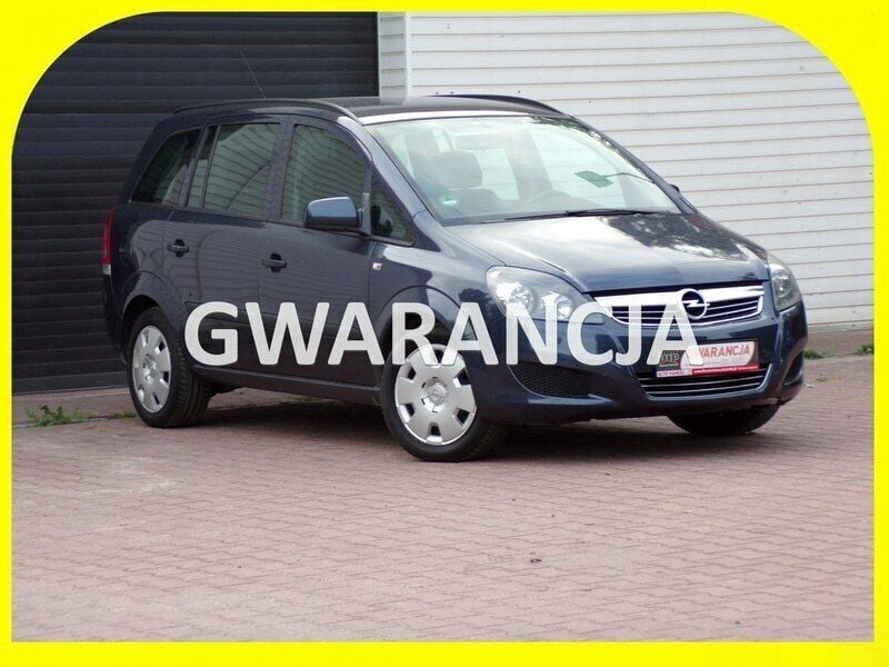 Szary Używany 2010 Opel Zafira Minivan | 18 990 zł (Uczciwa cena) - Obraz 1/4
