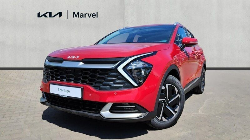 Czerwony (metalik) Używany 2024 Kia Sportage 2 SUV | 140 300 zł (Uczciwa cena) - Obraz 1/4
