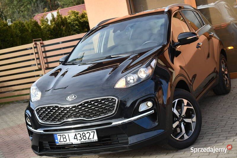Czarny Używany 2020 Kia Sportage SUV | 77 000 zł (Dobra cena) - Obraz 1/4