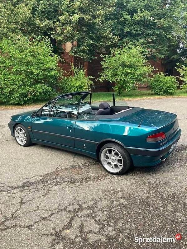 Zielony Używany 1994 Peugeot 306 Cabriolet Kabriolet | 21 900 zł - Obraz 1/4