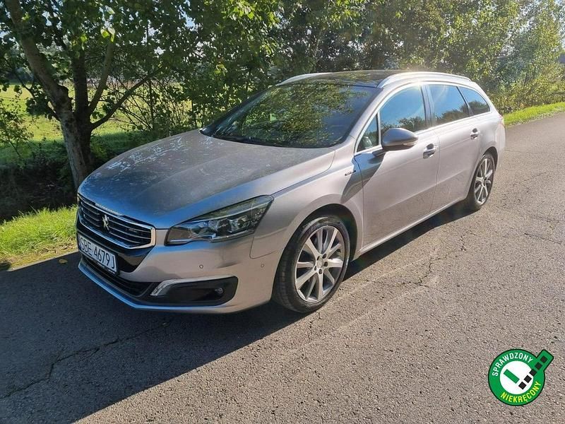 Szary (metalik) Używany 2015 Peugeot 508 Kombi | 37 300 zł (Uczciwa cena) - Obraz 1/4