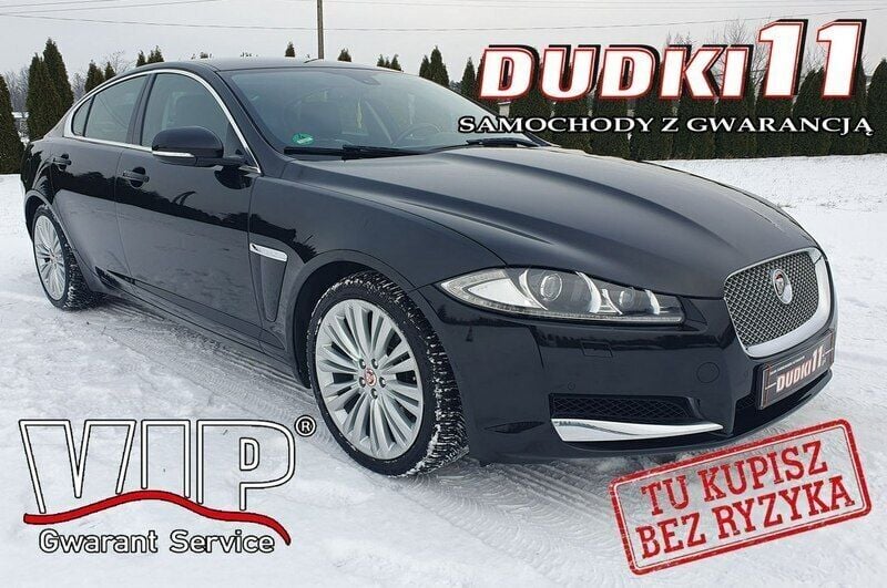 Czarny (metalik) Używany 2014 Jaguar XF Sedan/Limuzyna | 69 900 zł - Obraz 1/4