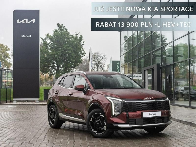 Bordowy (metalik) Nowe 2025 Kia Sportage SUV | 179 900 zł - Obraz 1/4