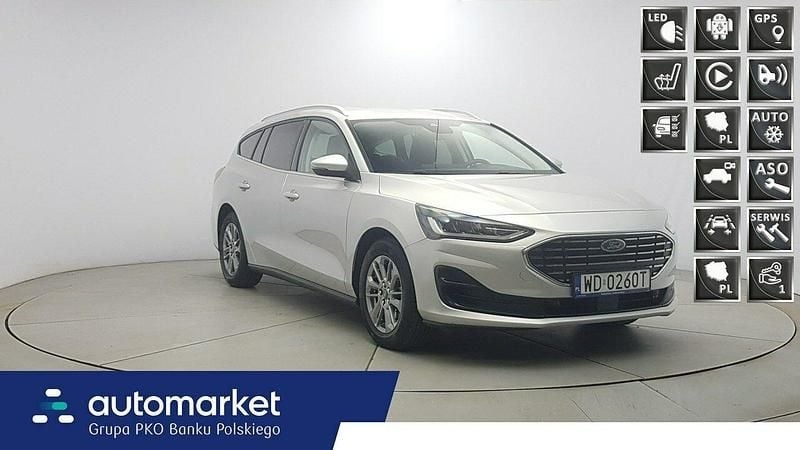 Srebrny Używany 2023 Ford Focus Titanium X Kombi | 83 850 zł - Obraz 1/4