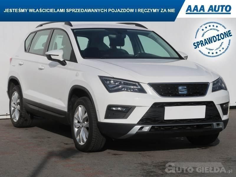 Biały Używany 2017 Seat Ateca SUV | 67 999 zł (Uczciwa cena) - Obraz 1/4