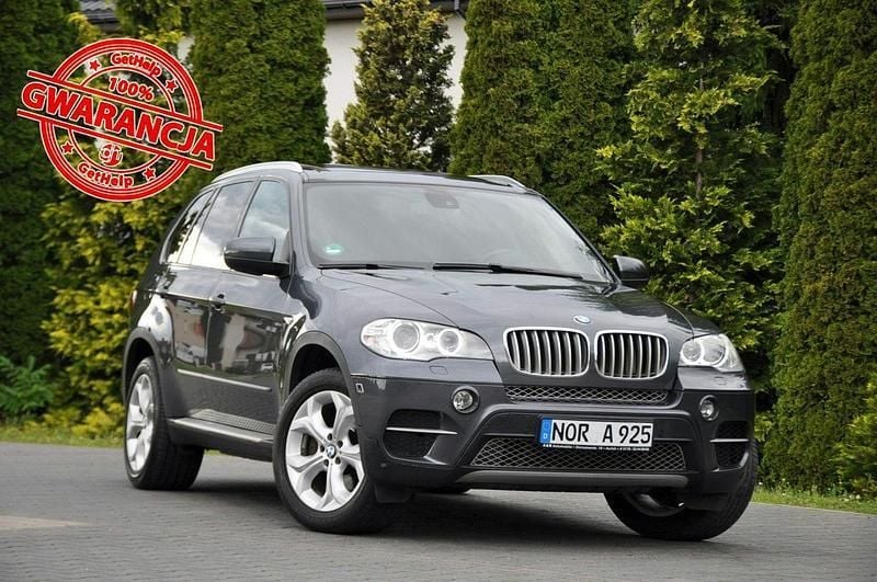 Szary Używany 2012 BMW X5 SUV | 67 900 zł (Uczciwa cena) - Obraz 1/4