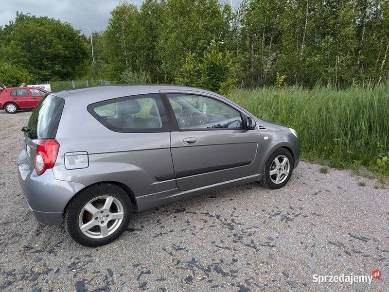 Szary Używany 2009 Chevrolet Aveo Hatchback | 3999 zł (Dobra cena) - Obraz 1/4