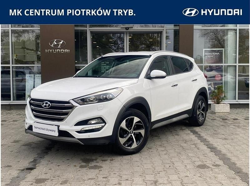 Biały (metalik) Używany 2017 Hyundai Tucson SUV | 64 900 zł (Uczciwa cena) - Obraz 1/4