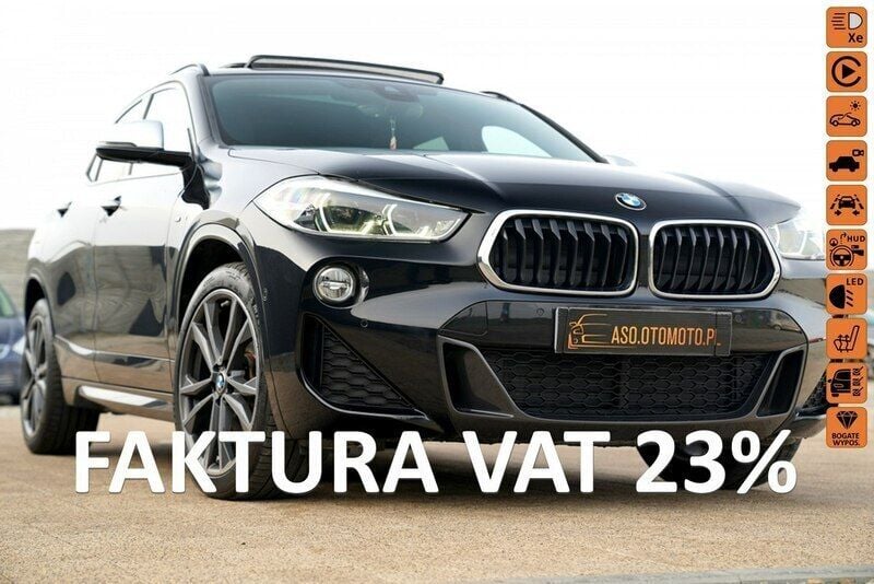 Czarny (metalik) Używany 2020 BMW X2 SUV | 119 268 zł (Drogi) - Obraz 1/4