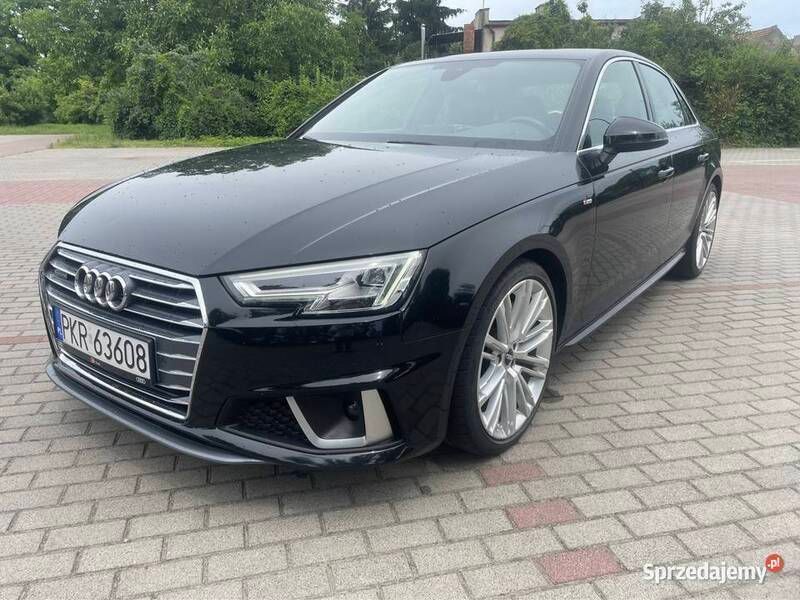 Czarny Używany 2019 Audi A4 Ambiente Sedan/Limuzyna | 99 900 zł (Drogi) - Obraz 1/4