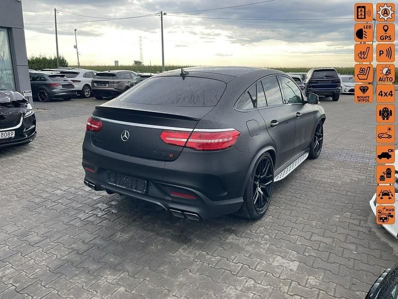 Czarny Używany 2020 Mercedes GLE63 AMG AMG SUV | 129 900 zł - Obraz 1/4