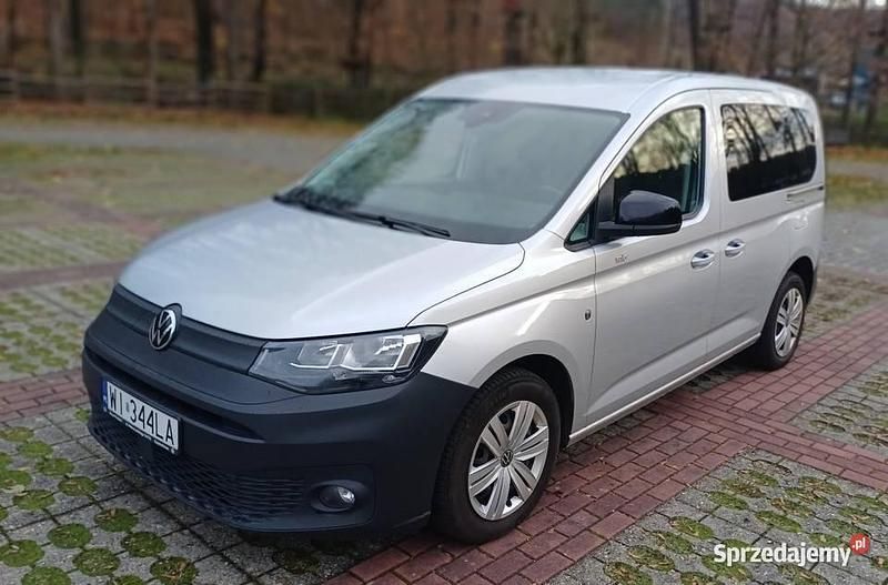 Srebrny Używany 2021 VW Caddy Minivan | 64 000 zł (Uczciwa cena) - Obraz 1/4