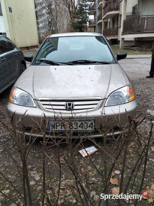 Beżowy Używany 2001 Honda Civic Sedan/Limuzyna | 4500 zł (Uczciwa cena) - Obraz 1/4