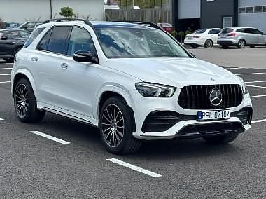 Biały Używany 2020 Mercedes GLE300 SUV | 232 000 zł - Obraz 1/4