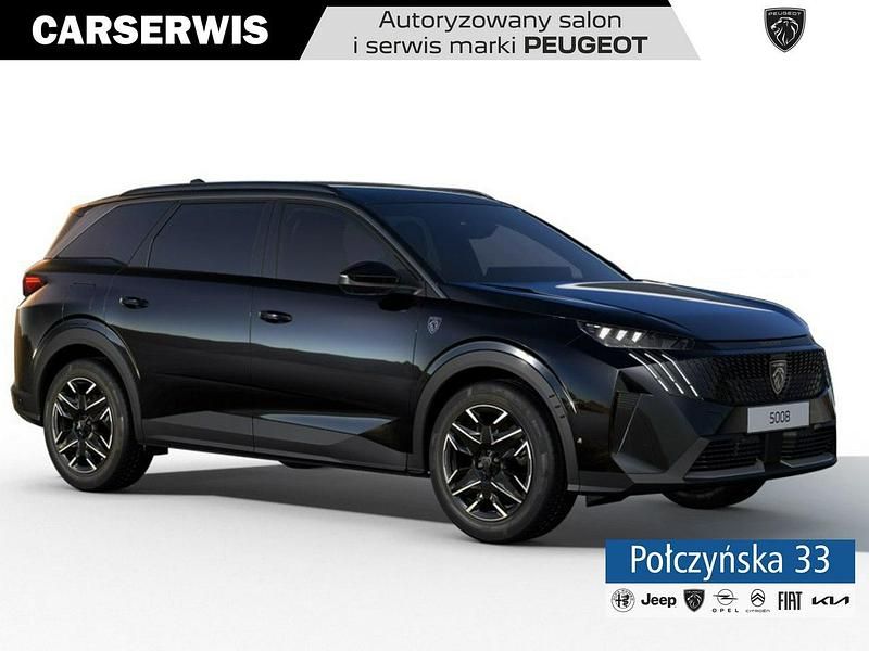 Czarny (metalik) Nowe 2025 Peugeot 5008 Minivan | 172 890 zł (Uczciwa cena) - Obraz 1/4