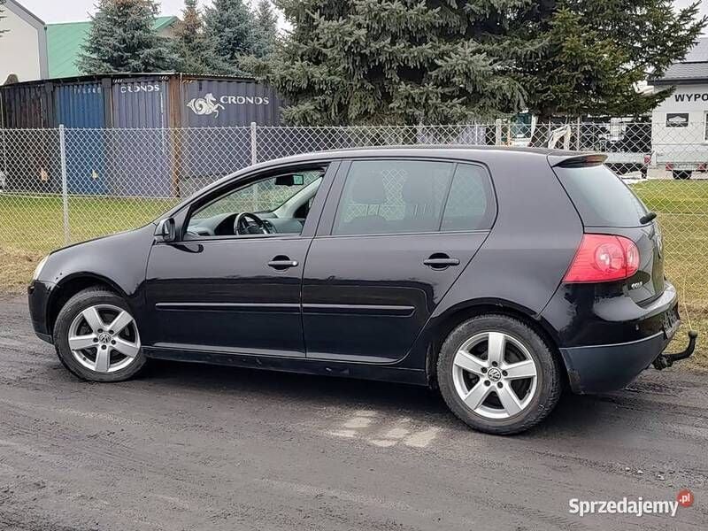 Używany VW Golf V 2007 Czarny Hatchback