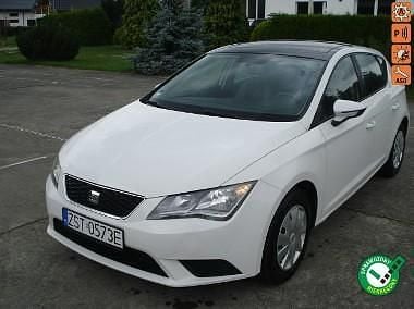 Biały Używany 2014 Seat Leon Hatchback | 30 900 zł (Dobra cena) - Obraz 1/4
