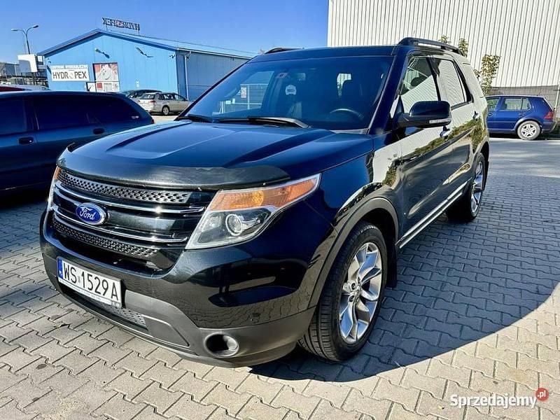 Czarny Używany 2015 Ford Explorer Limited SUV | 73 900 zł - Obraz 1/4