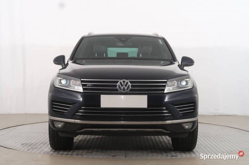 Niebieski Używany 2016 VW Touareg SUV | 91 999 zł (Dobra cena) - Obraz 1/4
