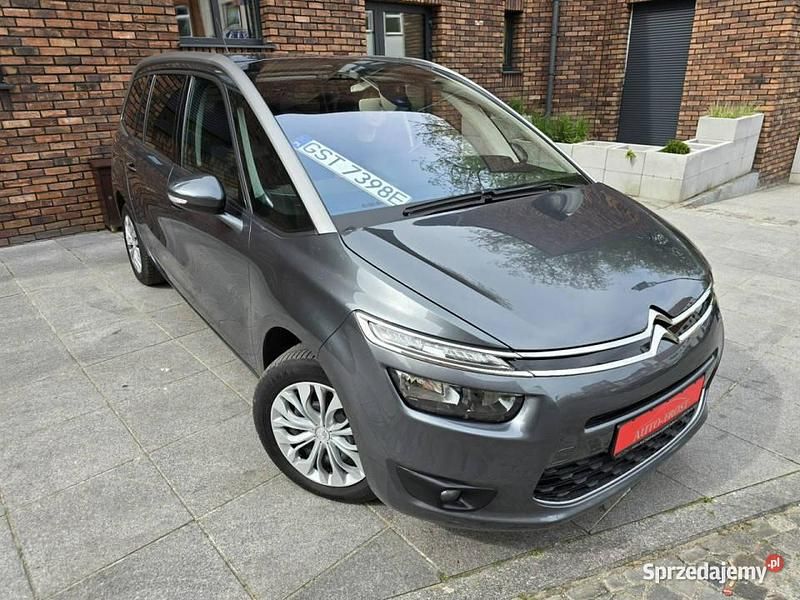 Szary Używany 2016 Citroën Grand C4 Picasso Minivan | 37 500 zł (Uczciwa cena) - Obraz 1/4