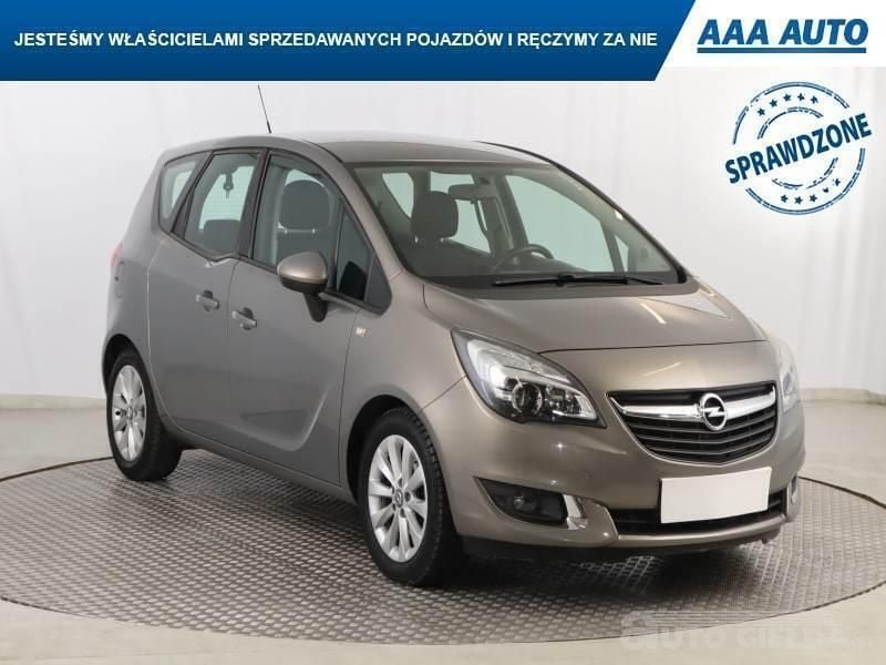 Szary Używany 2014 Opel Meriva Minivan | 22 999 zł (Dobra cena) - Obraz 1/4