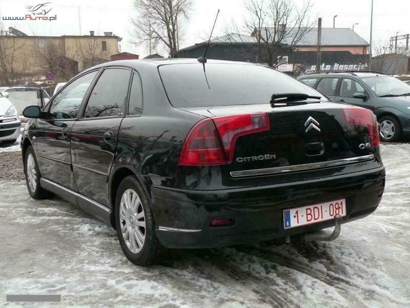Używany Citroën C5 172 KM (126 kW) 2005 Czarny (metalik) Sedan/Limuzyna