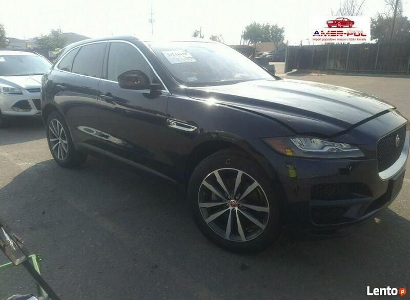 Niebieski Używany 2017 Jaguar F-Pace Prestige SUV | 129 000 zł - Obraz 1/4