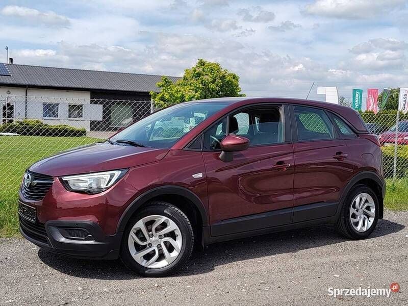 Wiśniowy Używany 2019 Opel Crossland X SUV | 49 900 zł (Uczciwa cena) - Obraz 1/4