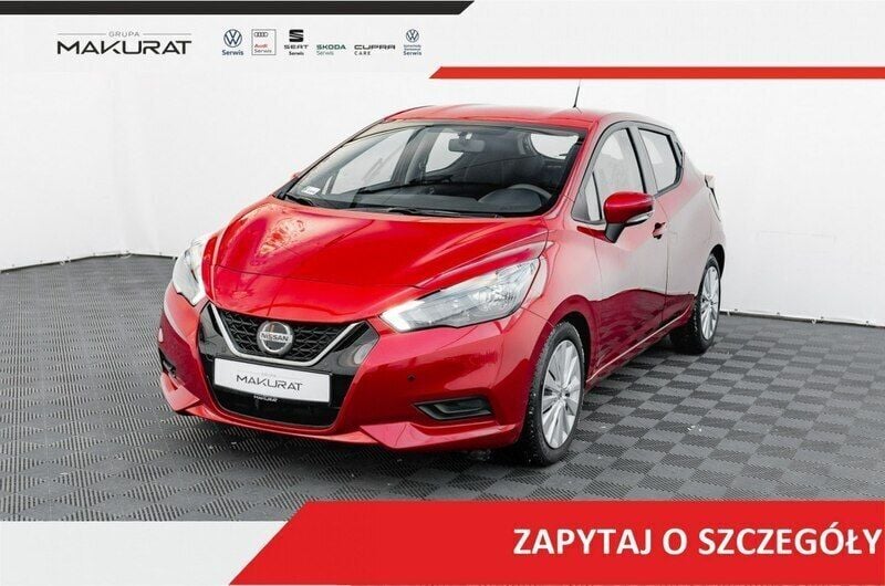 Czerwony Używany 2021 Nissan Micra Acenta Hatchback | 56 800 zł (Uczciwa cena) - Obraz 1/4