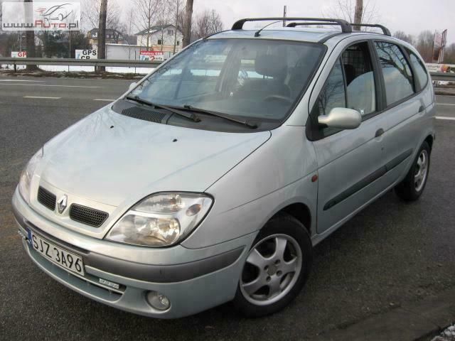 Używany Renault Scénic 112 KM (82 kW) 2000 Srebrny (metalik) Minivan