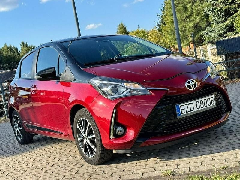 Bordowy (metalik) Używany 2018 Toyota Yaris Hatchback | 43 900 zł (Uczciwa cena) - Obraz 1/4