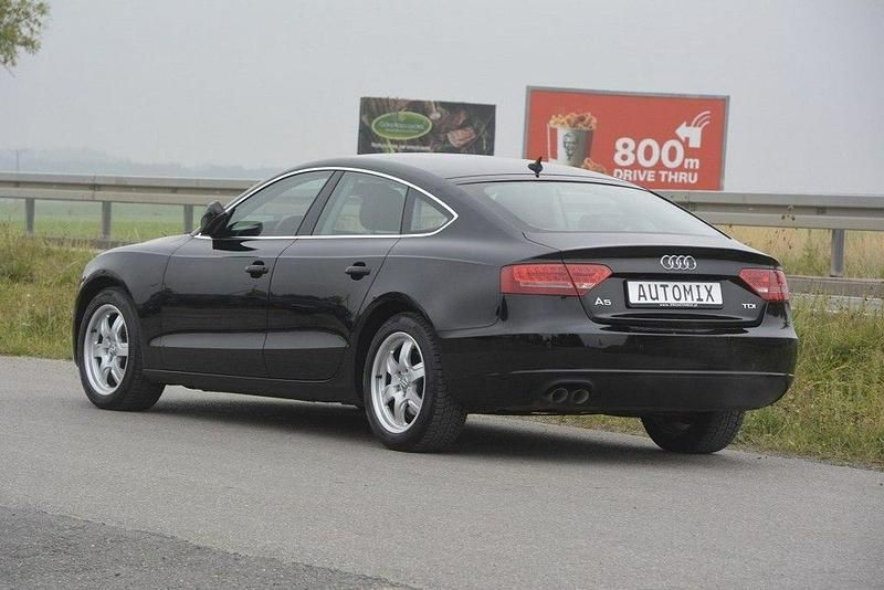 Używany Audi A5 Sportback 136 KM (100 kW) 2011 Czarny Hatchback