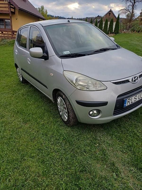 Srebrny Używany 2009 Hyundai i10 Hatchback | 8700 zł (Uczciwa cena) - Obraz 1/4