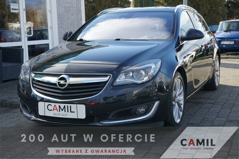Czarny (metalik) Używany 2016 Opel Insignia Kombi | 32 900 zł (Dobra cena) - Obraz 1/3