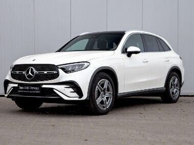 Biały Używany 2023 Mercedes GLC300 AMG line SUV | 289 900 zł - Obraz 1/4