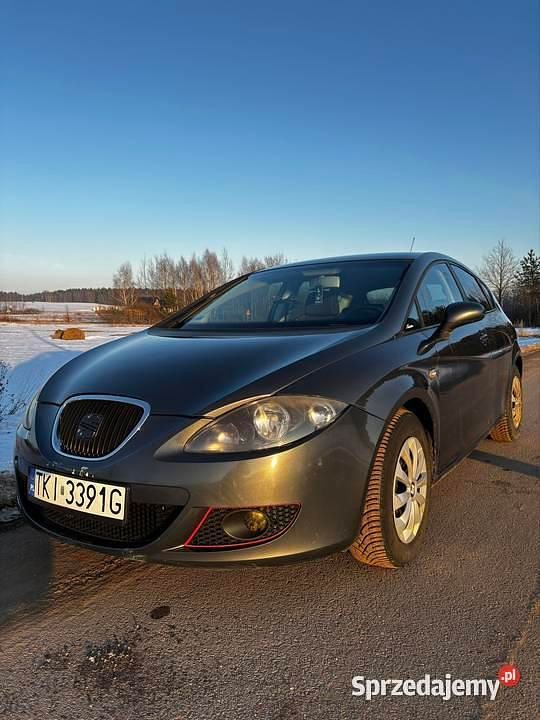 Grafitowy Używany 2007 Seat Leon Hatchback | 6800 zł (Uczciwa cena) - Obraz 1/4