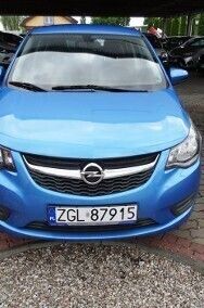 Używany Opel Karl 75 KM (55 kW) 2015 Niebieski Hatchback