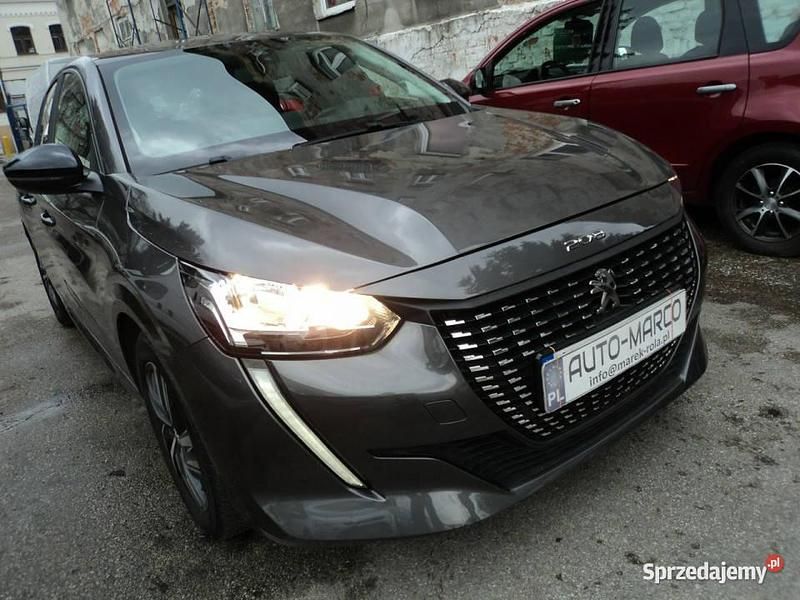 Szary Używany 2022 Peugeot 208 Hatchback | 43 000 zł (Dobra cena) - Obraz 1/4