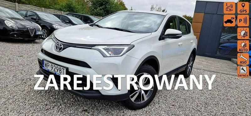Biały Używany 2017 Toyota RAV4 SUV | 58 900 zł (Super Cena) - Obraz 1/4