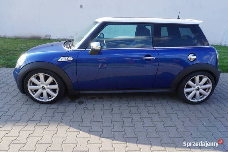 Niebieski Używany 2007 Mini Cooper S Hatchback | 20 900 zł (Uczciwa cena) - Obraz 1/4