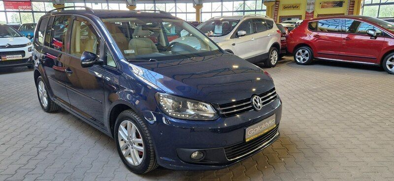 Niebieski ciemny (metalik) Używany 2011 VW Touran Minivan | 29 900 zł (Uczciwa cena) - Obraz 1/1