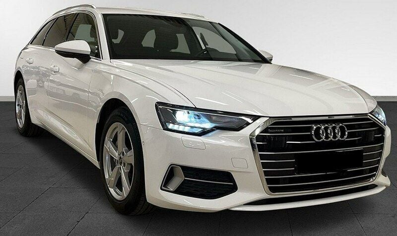 Biały (metalik) Używany 2023 Audi A6 Sedan/Limuzyna | 190 000 zł - Obraz 1/4