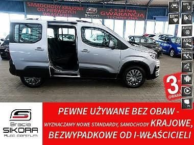 Szary Używany 2021 Peugeot Rifter Allure Minivan | 69 900 zł (Uczciwa cena) - Obraz 1/4